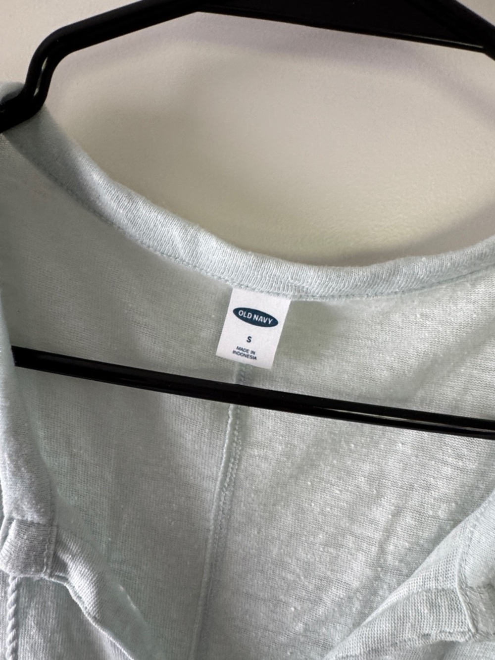 Old Navy Light Mint Lace-Trim Peasant Tunic / AA87 - Picture 3 of 4